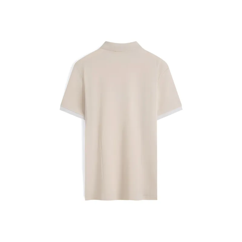 CALVIN KLEIN Polo Shirt Men's Milk Cream-1