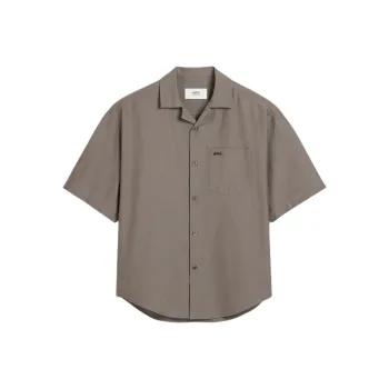 AMIPARIS Paris Short Sleeved Boxy Shirt