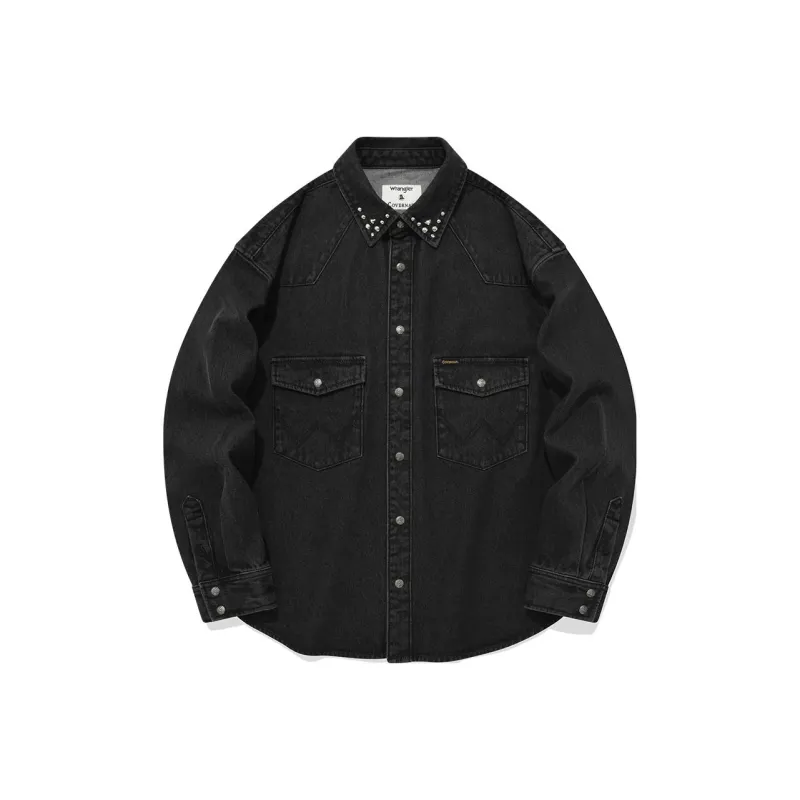 Wrangler X COVERNAT Shirts Unisex Black-0