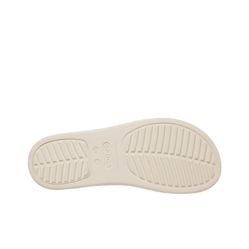 Crocs Brooklyn EVA Abrasion Resistant Slide Slippers Women's Beige-2