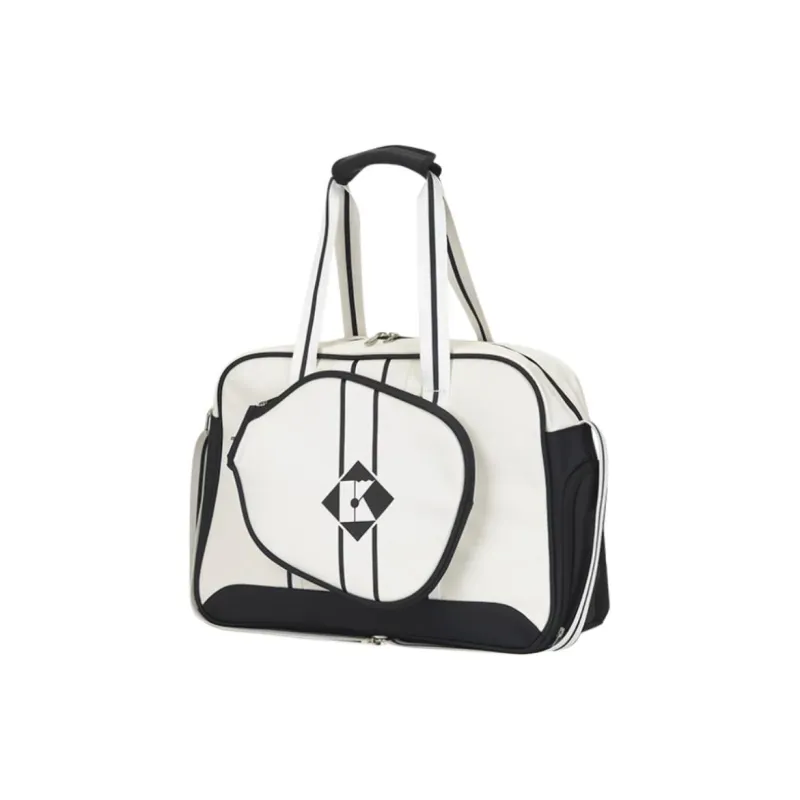 KUMPOO Badminton Racket Bags Shoulder Bag White Black Unisex-1