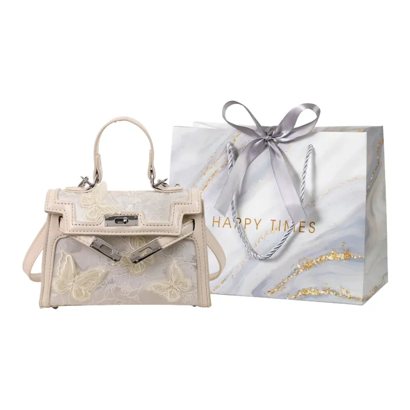 Miss Angel PU Handbag Kelly Bag Women's White/Black/Blue/Pink-18