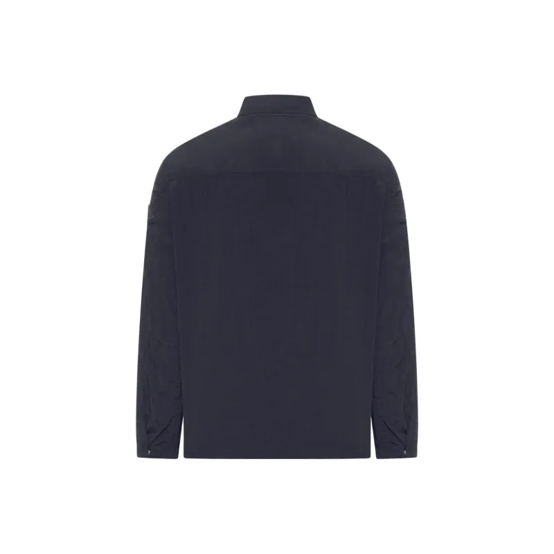 STONE ISLAND Logo Patch Overshirt-1