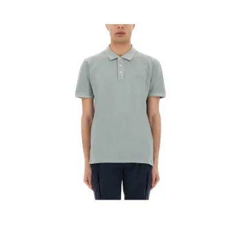 WOOLRICH SS25 Polo Shirt Men's Light Green
