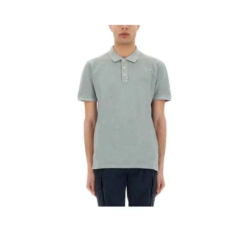 WOOLRICH SS25 Polo Shirt Men's Light Green-0