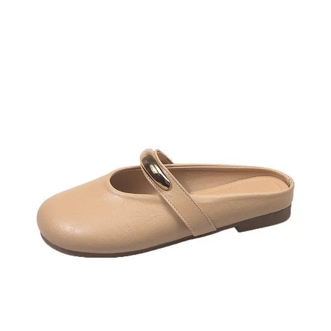 Puppytown Rubber Sole Abrasion Resistant Slip Resistant Wrap toe Slippers Women's-8