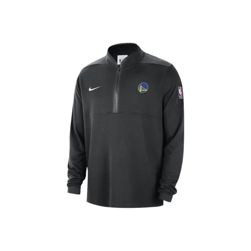 Nike hair State Warriors Men's Nike Nba 1/2 Zip Long Sleeve Top