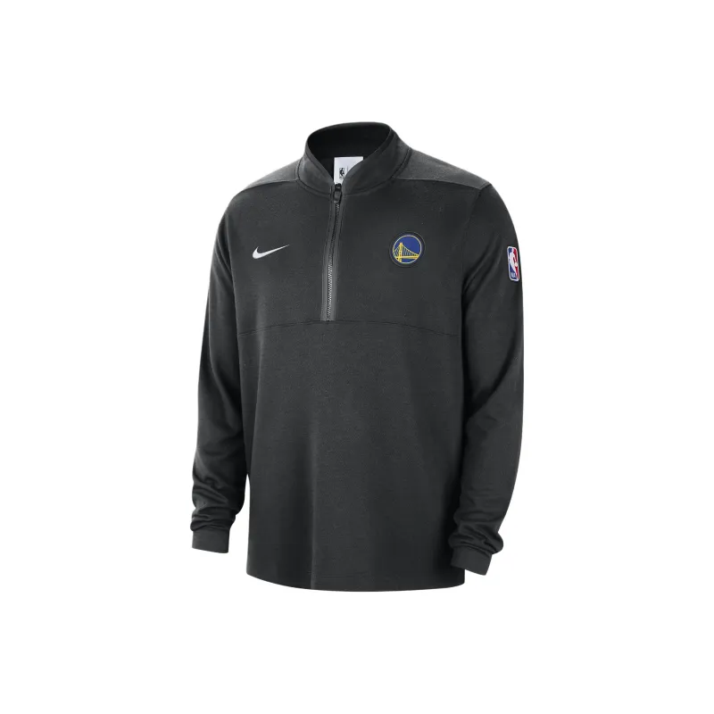 Nike Golden State Warriors Men's Nike Nba 1/2 Zip Long Sleeve Top-0