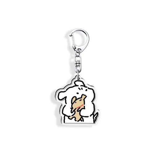 LuluCanaan Acrylic Keychains Unisex-3