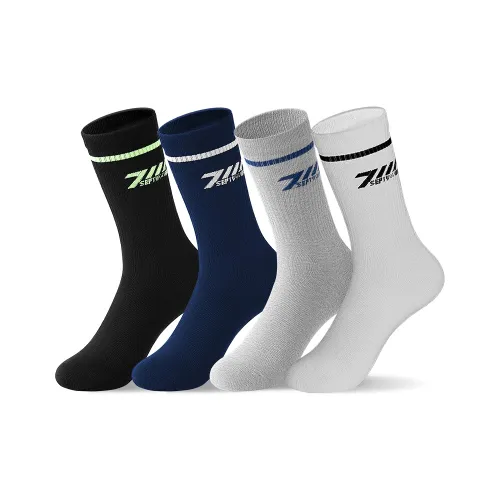 SEPTWOLVES Mid Calf Socks Men's 4 Pack