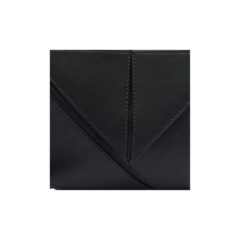 Vic Matie Calfskin One Shoulder Handbag Women's Black-4
