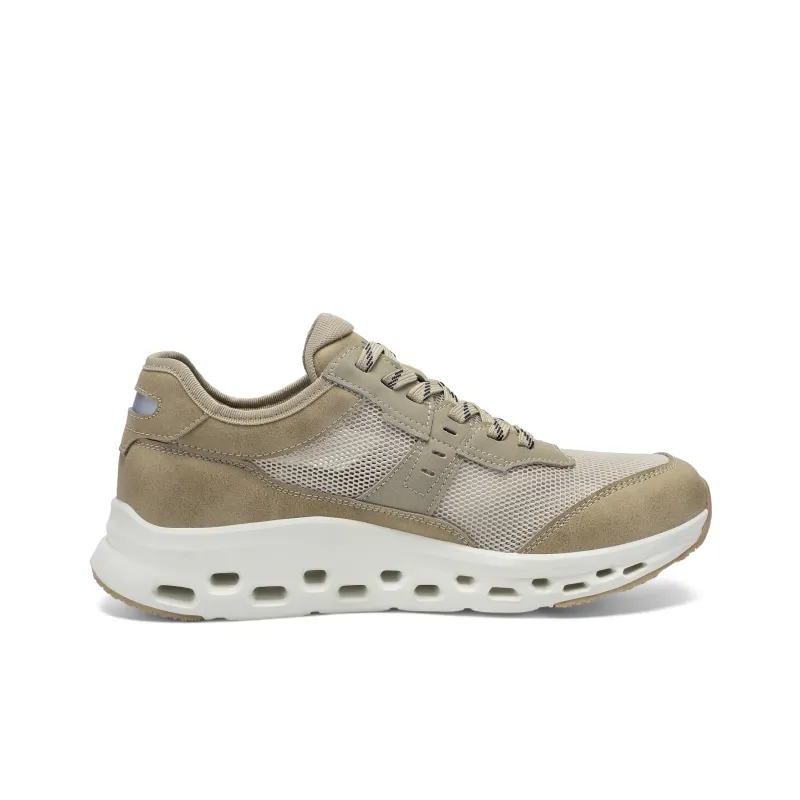 JEEP SPIRIT Slip Resistant, Abrasion Resistant, Breathable, Moisture Wicking Low Top Casual Running Shoes Men's Beige-1