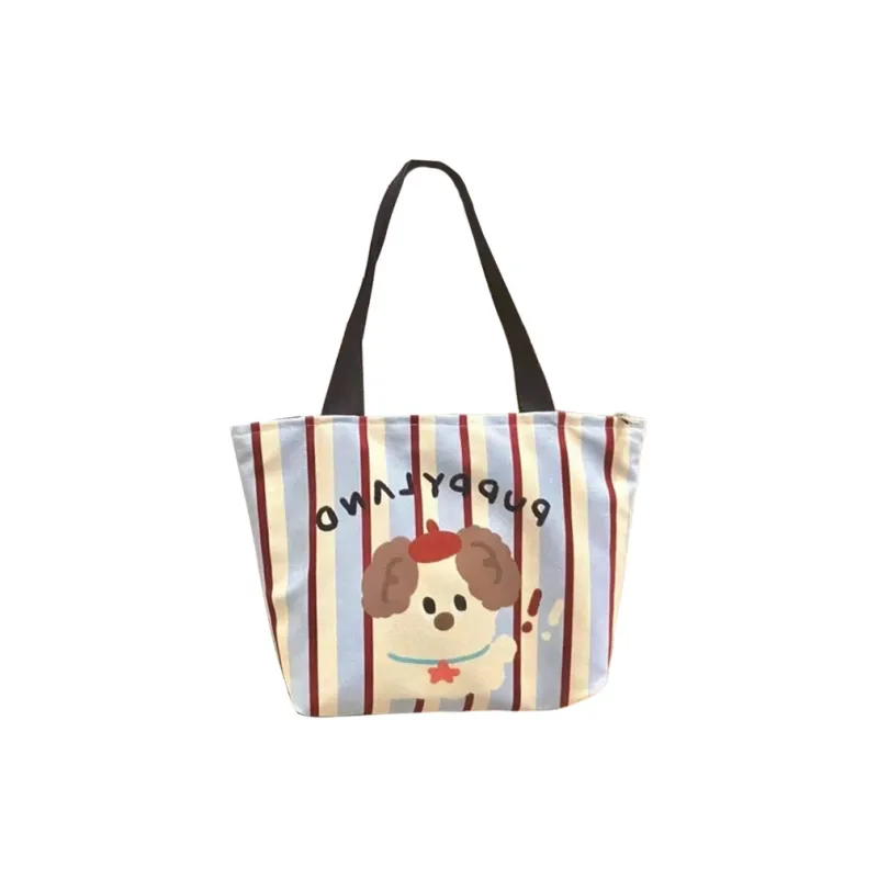 Bywhich Canvas Tote Bag, Shoulder Bag Women's Blue-1