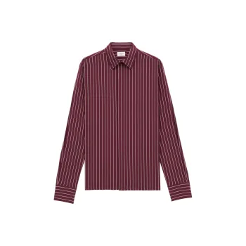 SAINT LAURENT Striped Button up Shirt