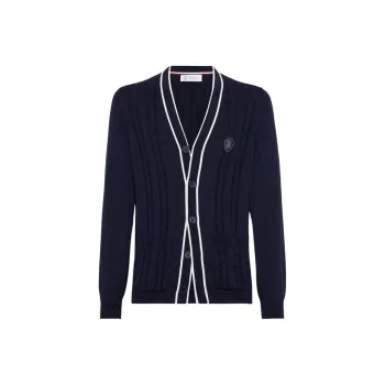 Brunello Cucinelli Cable Knit Cardigan