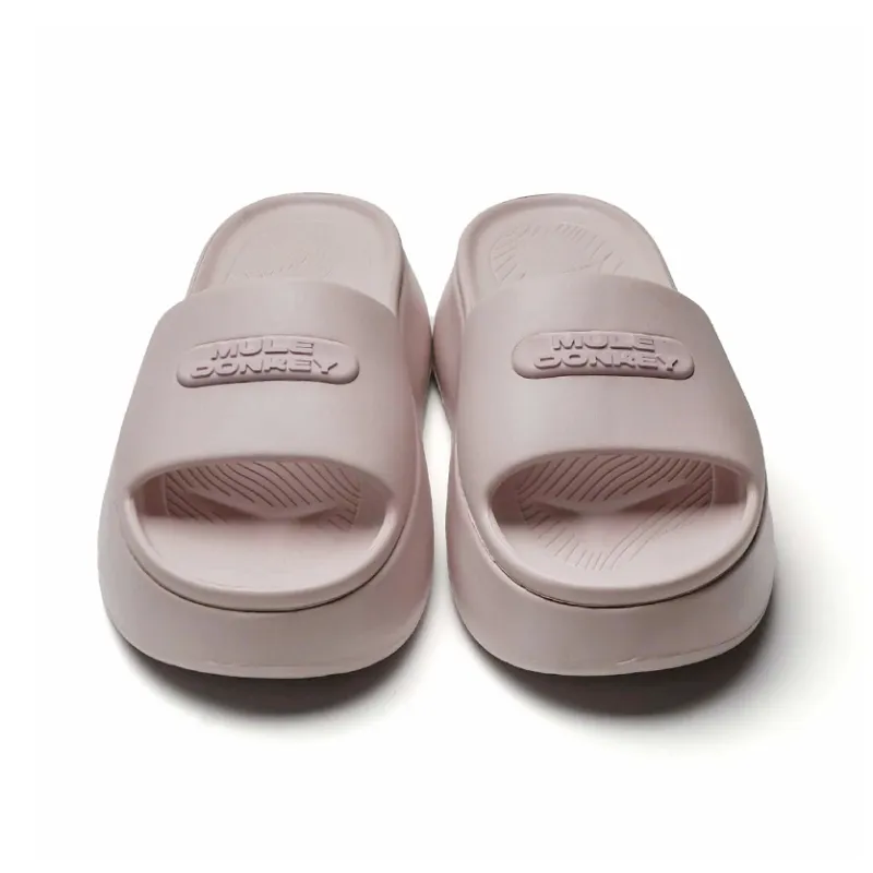 Mule Donkey Slip Resistant Slide Slippers Women's Dusty Pink-3
