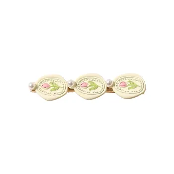 Connect The Past And The Present. Alloy Hair Clips Women's