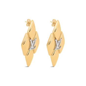 LOUIS VUITTON Earrings Women's Gold