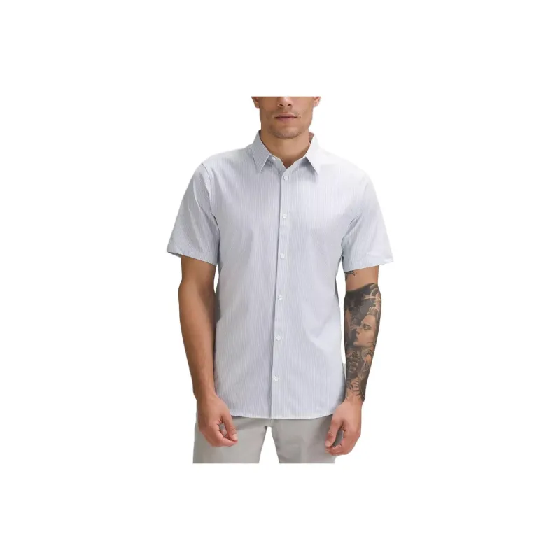 Lululemon New Venture Shirt Men's Marine Blue-2