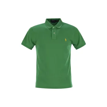 Polo Ralph Lauren Logo Embroidered Short Sleeved Polo Shirt