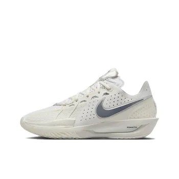 Nike G.T. Cut 3 Anti Slip Wear Resistant Low Top Basketball Shoes Men's White