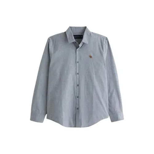 Abercrombie＆Fitch Shirt Men's Gray