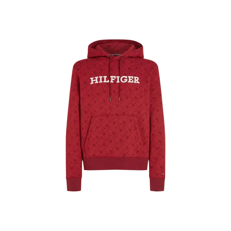 Tommy Hilfiger Sweatshirt Men's Burgundy-0