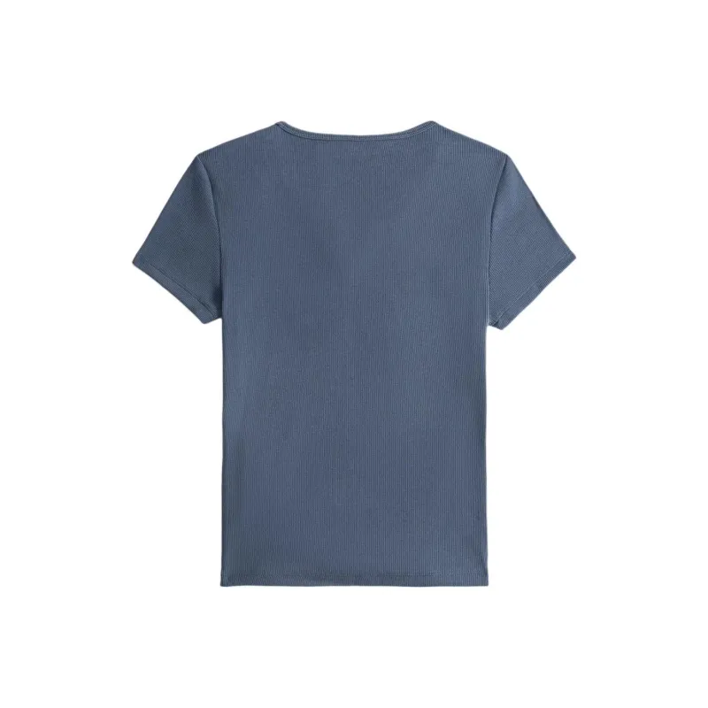 Abercrombie＆Fitch T Shirt Women's Blue-1
