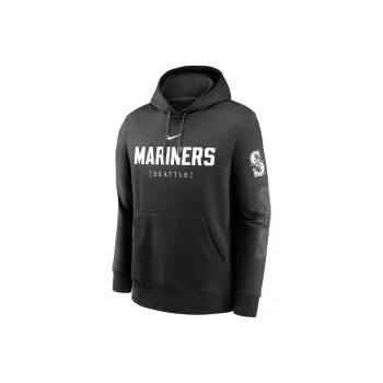 Nike Seattle Mariners Fashion Club Men's Nike Mlb Pullover Hoodie