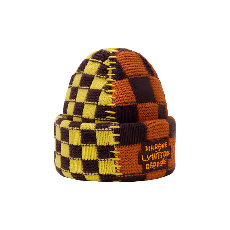 LOUIS VUITTON Damier Pop Split Beanie-1