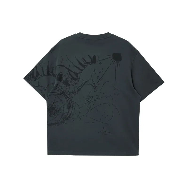 JACK JONES· T Shirt Men's E44 Black Sandy-1