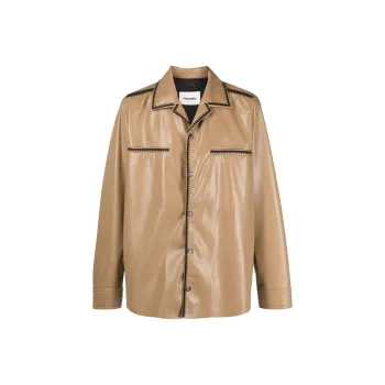 NANUSHKA Faux-leather Shirt