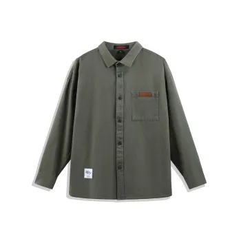 Antioffice Shirts Men Army Green