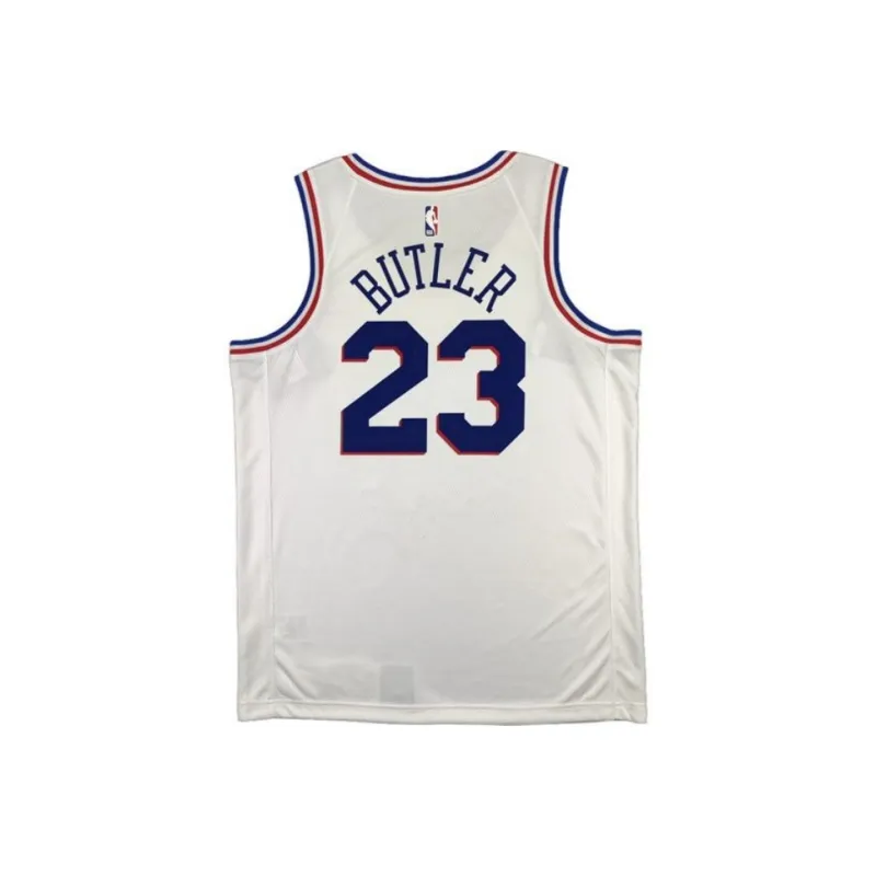 Nike x NBA Philadelphia 76ers SWINGMAN Fan Edition BUTLER Basketball Jersey Men's White-1