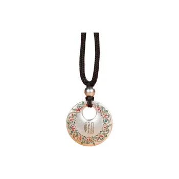 BKBU 999 Fine Silver Foot Silver Pendants Unisex