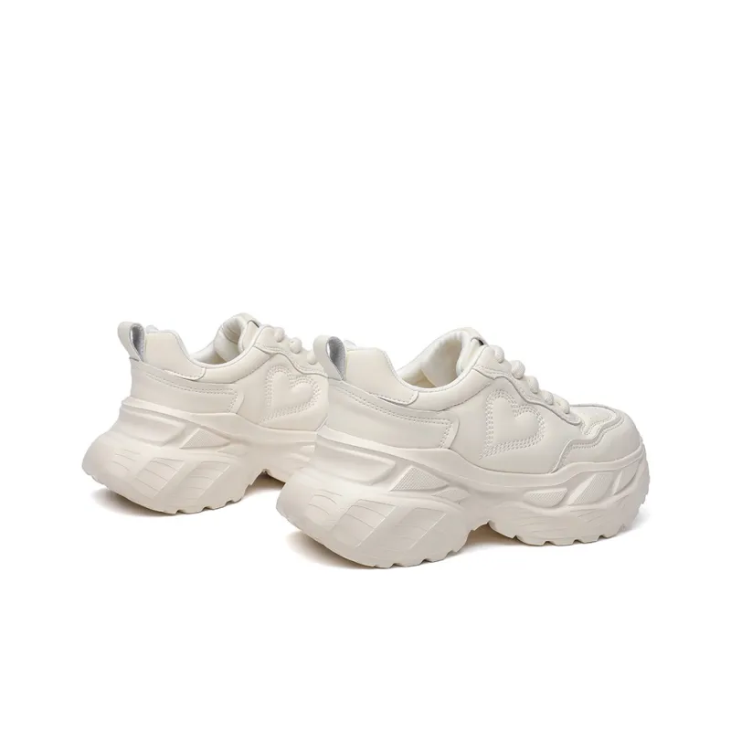 ABIDJAN Height Increasing Low Top Chunky Sneakers Women's-4