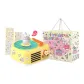 H8 Yellow (Floral Sticker Puppy Ornament+Cute Pet Gift Bag Birthday Clothing Sets)