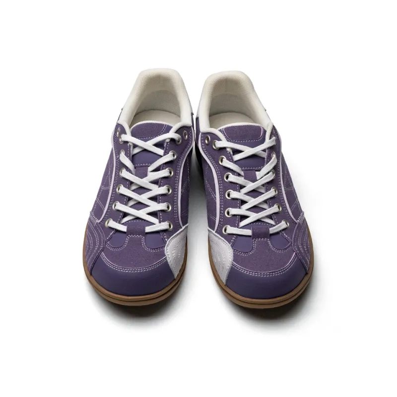 Mule Donkey Lightweight Height Increasing Low Top Casual Shoes Unisex Grape Purple-3