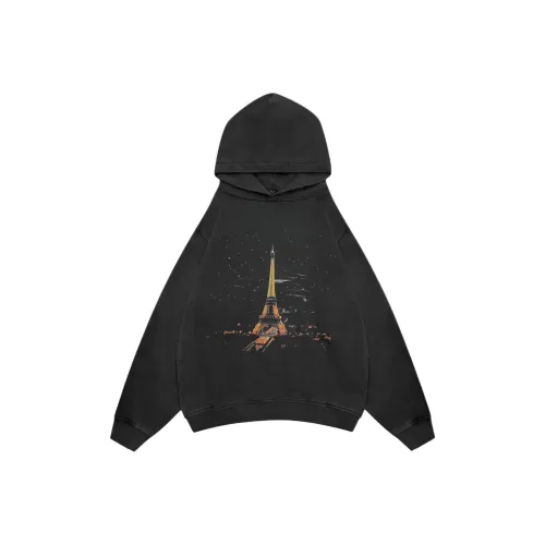 False Perception Sweatshirt Unisex Washed Black
