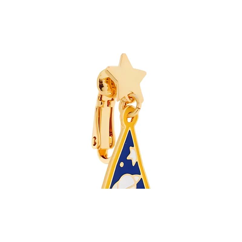 LES NEREIDES Brass Clip On Earrings Women's Multicolor-1