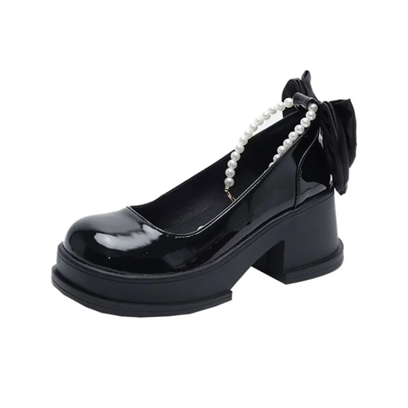 CVOJOO Chunky Heel High Heels Women's-1
