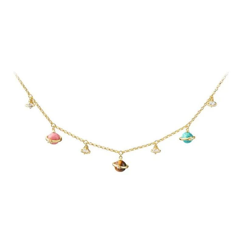 Lola Rose Natural Tiger's Eye Stone Necklaces Women's-0