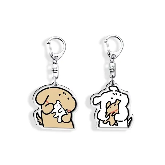LuluCanaan Acrylic Keychains Unisex-6