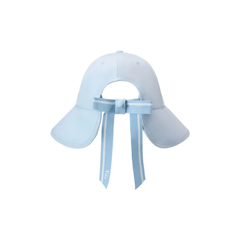 FILA FUSION Polyester Bucket Hats Women's Enchanting Blue-3