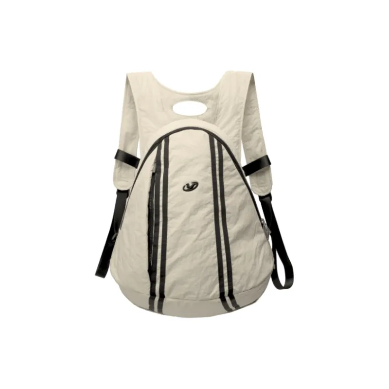 YOOLO Fabric Travel Backpack Tennis Racket Backpack Regular Unisex Smoke Gray Khaki-0