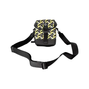 MCM Leather Crossbody Bag Small Size Unisex Yellow