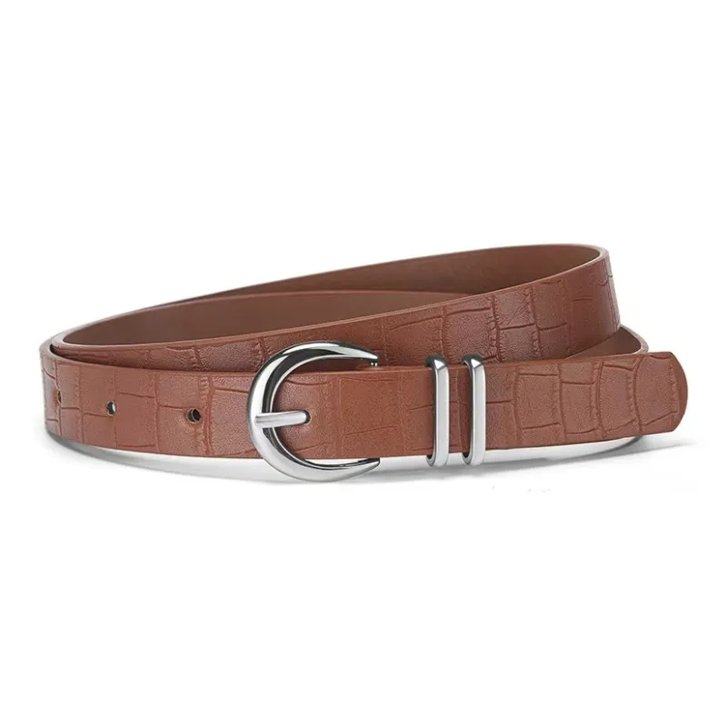 IOTS PU Leather Belts Unisex 1.8CM-5
