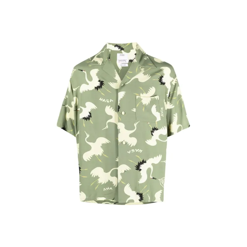 Visvim Shirts Men Green-0