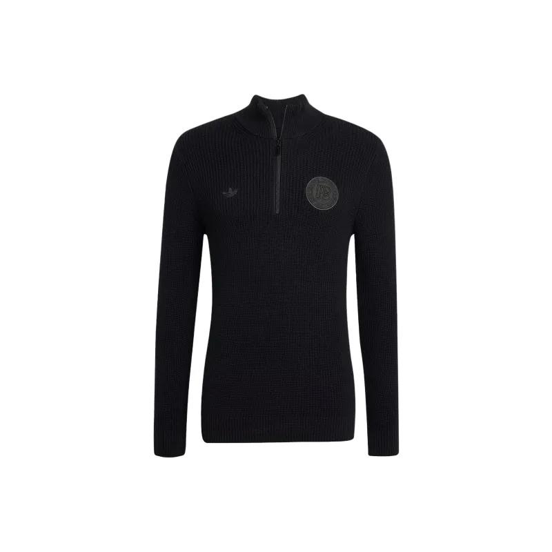 Adidas Originals Germany Anniversary Half Zip Knit Sweatshirt-0