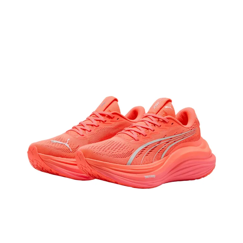 PUMA MagMax NITRO™ Low Top Running Shoes Women's Red-2